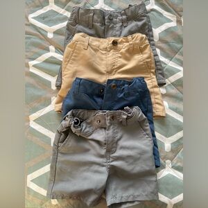 Cat & Jack Boys Pull-On Shorts in Blue, Tan, Gray